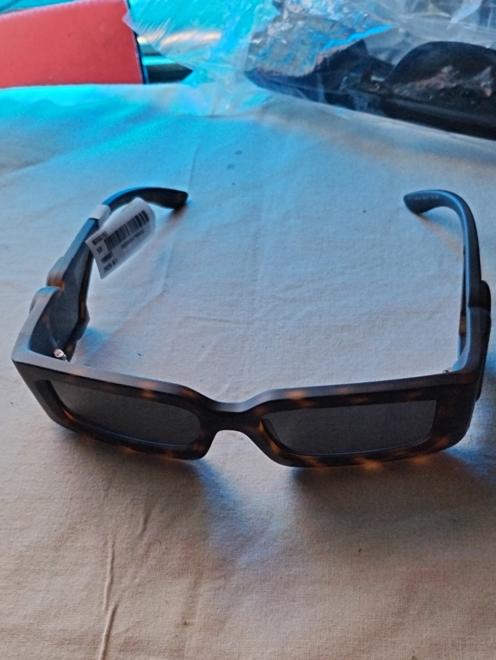 Dolce & Gabbana Tortoiseshell-Pattern Glasses with Dark Lenses #6197